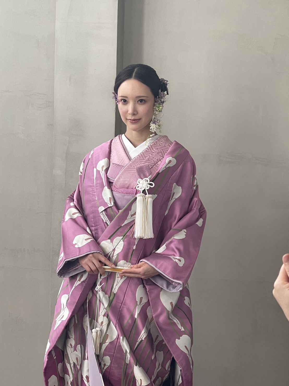 紫の色打掛