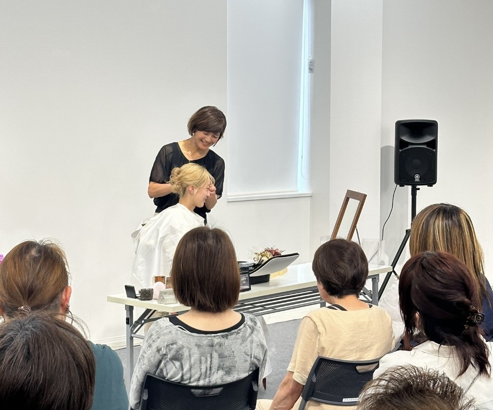 セミナーでの展示講習
